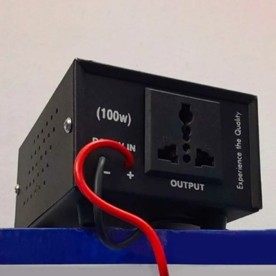 Picture of 12V Dc To 220V Ac Converter Inverter 100 Watt - Reliable Power Conversion Solution For Home Or Office