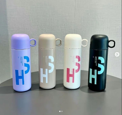 Picture of Vacuum Insulated Portable Mug, One-Touch Open Type, Vacuum Insulated Construction, Hot and Cold Insulated, Removable Mouth 16.9 fl oz (500 ml),