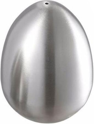 Picture of Egg Shape Condiment Bottle Condiment Container Stainless Steel Caster Portable BBQ Picnic Tool Kitchen One Hole