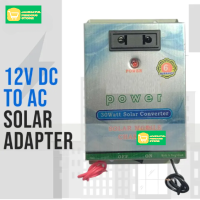 Picture of Solar Adapter 12V Dc To Ac (1 Socket)