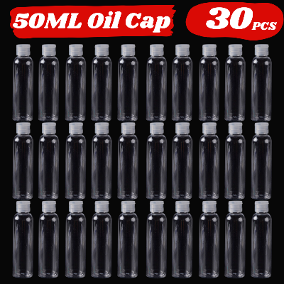 Picture of Plastic Oil Bottle 50Ml Tiptop Cap 30 Piece