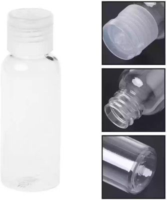 Picture of Plastic Oil Bottle Tiptop Cap 30Ml Transparent- 2pcs