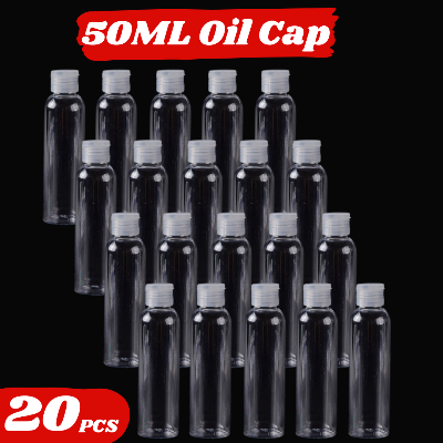 Picture of Plastic Oil Bottle 50Ml Tiptop Cap 20 Piece
