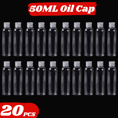 Picture of Plastic Oil Bottle 50Ml Tiptop Cap 20 Piece