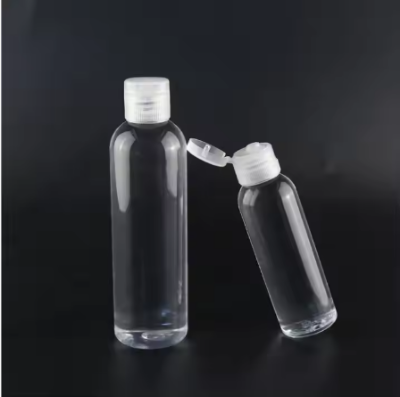 Picture of Plastic Oil Bottle Tiptop Cap 100Ml Transparent- 10 pcs