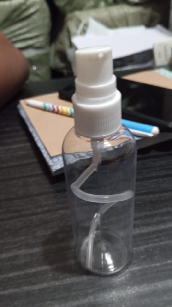 Picture of Pump Spray Bottle 100ml - White