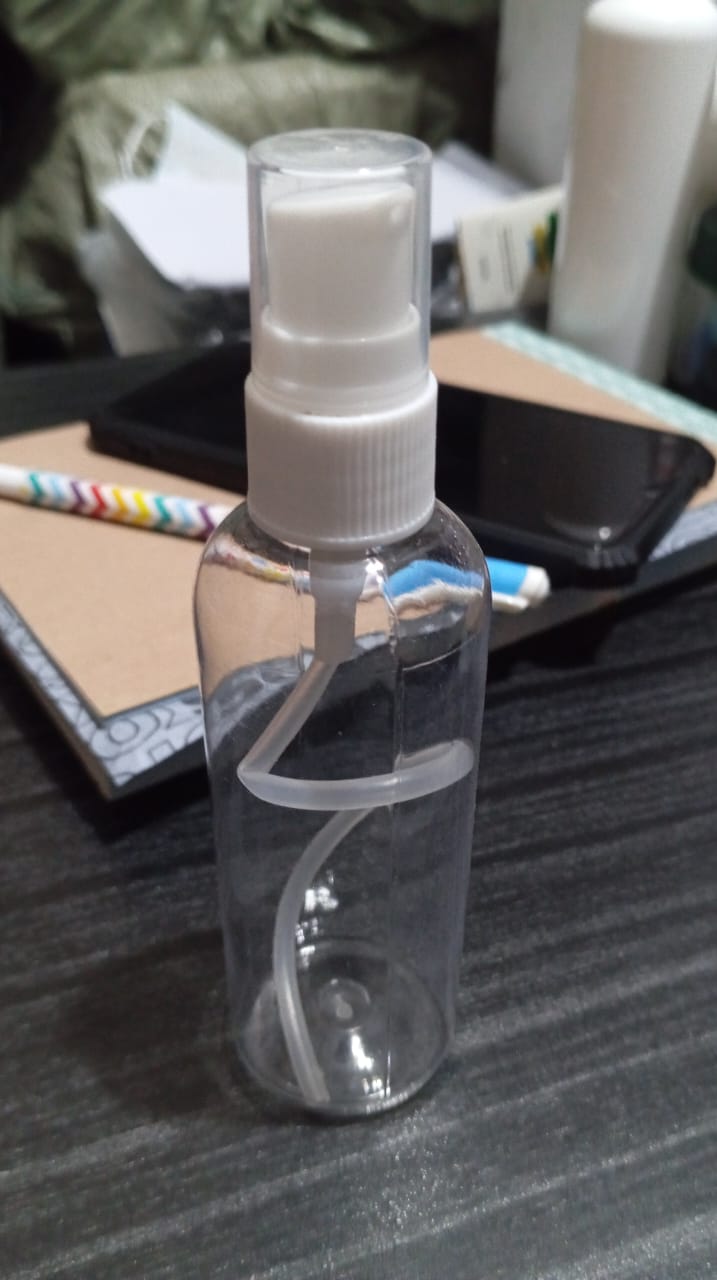 Picture of Pump Spray Bottle 100ml - White