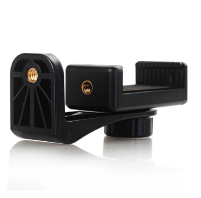 Picture of Tripod Mount Adapter Cell Phone Clipper Holder Vertical 360 Tripod Stand for iPhone for camera