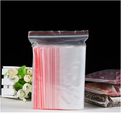 Picture of 3”x4” Zip Lock Plastic Packet - 100 pcs pack