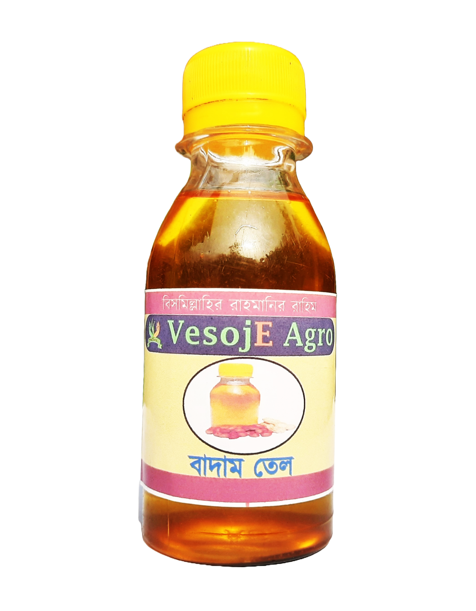Almond Oil বাদাম তেল (Vesoje) 100 ml VesojE Agroonline shop bangladeshothoba.com
