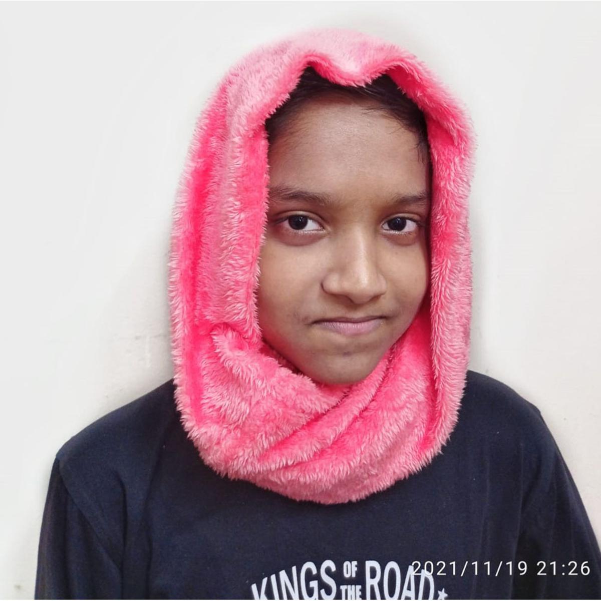 Picture of fashionable winter scarf for men and women.