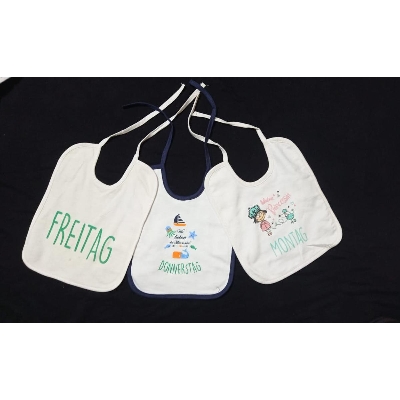 Picture of 3 Pieces Combo Pack Baby Bibs for Baby - Multicolor