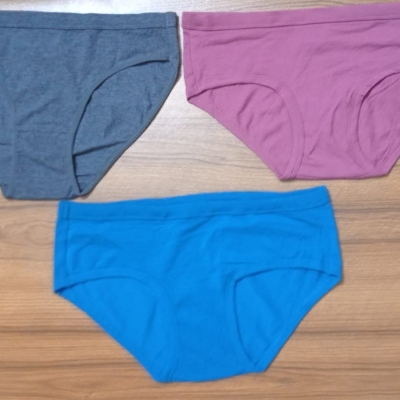 Picture of Panty for girls and women 95% cotton 5% spandex 3 pcs combo