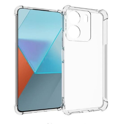 Picture of For Xiaomi Redmi 13c(4G)/poco C65 (4G) Soft Transparent Shockproof Tpu Back Case/Cover  Water Colour, With Camera Bumper protection.
