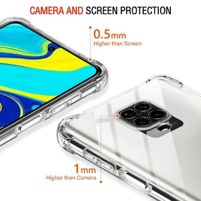 Picture of For Xiaomi Redmi Note 9 pro(4G)Soft Transparent Shockproof Tpu Back Case/Cover  Water Colour, With Camera Bumper protection.