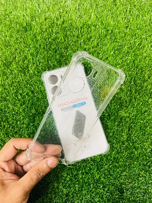 Picture of For Vivo Y16/Y02S  Soft Transparent Shockproof Tpu Back Case/Cover  Water Colour, With Camera Bumper protection