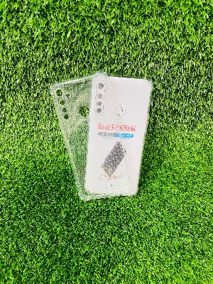 Picture of For Realme 5/5S/5i/6i Soft Transparent Shockproof Tpu Back Case/Cover  Water Colour, With Camera Bumper protection.