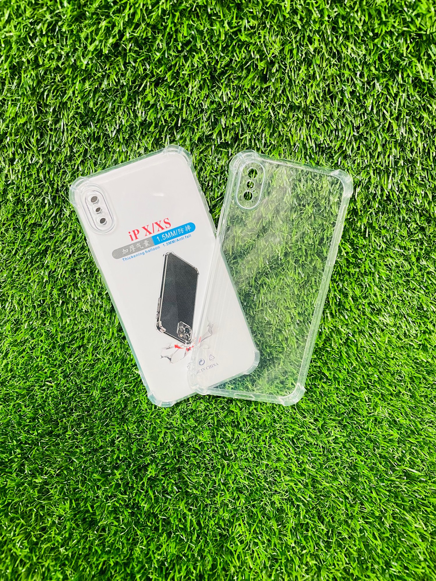 Picture of For IPhone X/XS Soft Transparent Shockproof Tpu Back Case/Cover  Water Colour, With Camera Bumper protection.