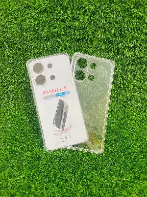 Picture of For Redmi Note 13 (4G) Soft Transparent Shockproof Tpu Back Case/Cover  Water Colour, With Camera Bumper protection.