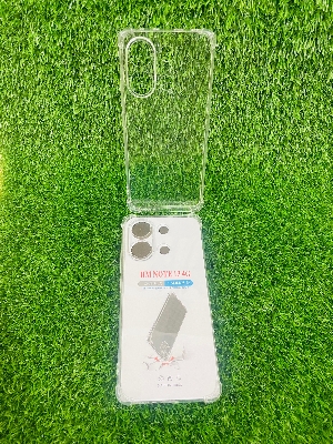 Picture of For Redmi Note 13 (4G) Soft Transparent Shockproof Tpu Back Case/Cover  Water Colour, With Camera Bumper protection.