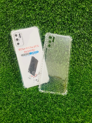 Picture of For Redmi Note 10 5G/Note 10T 5G POCO M3 PRO Soft Transparent Shockproof Tpu Back Case/Cover  Water Colour, With Camera Bumper protection.