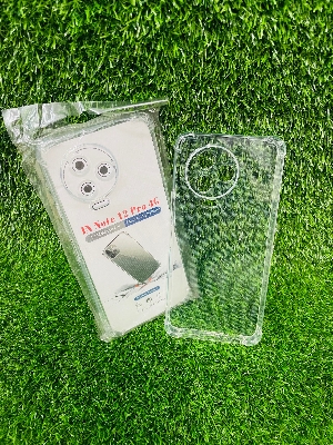 Picture of For Infinix Note 12 Pro (4G) Soft Transparent Shockproof Tpu Back Case/Cover  Water Colour, With Camera Bumper protection.