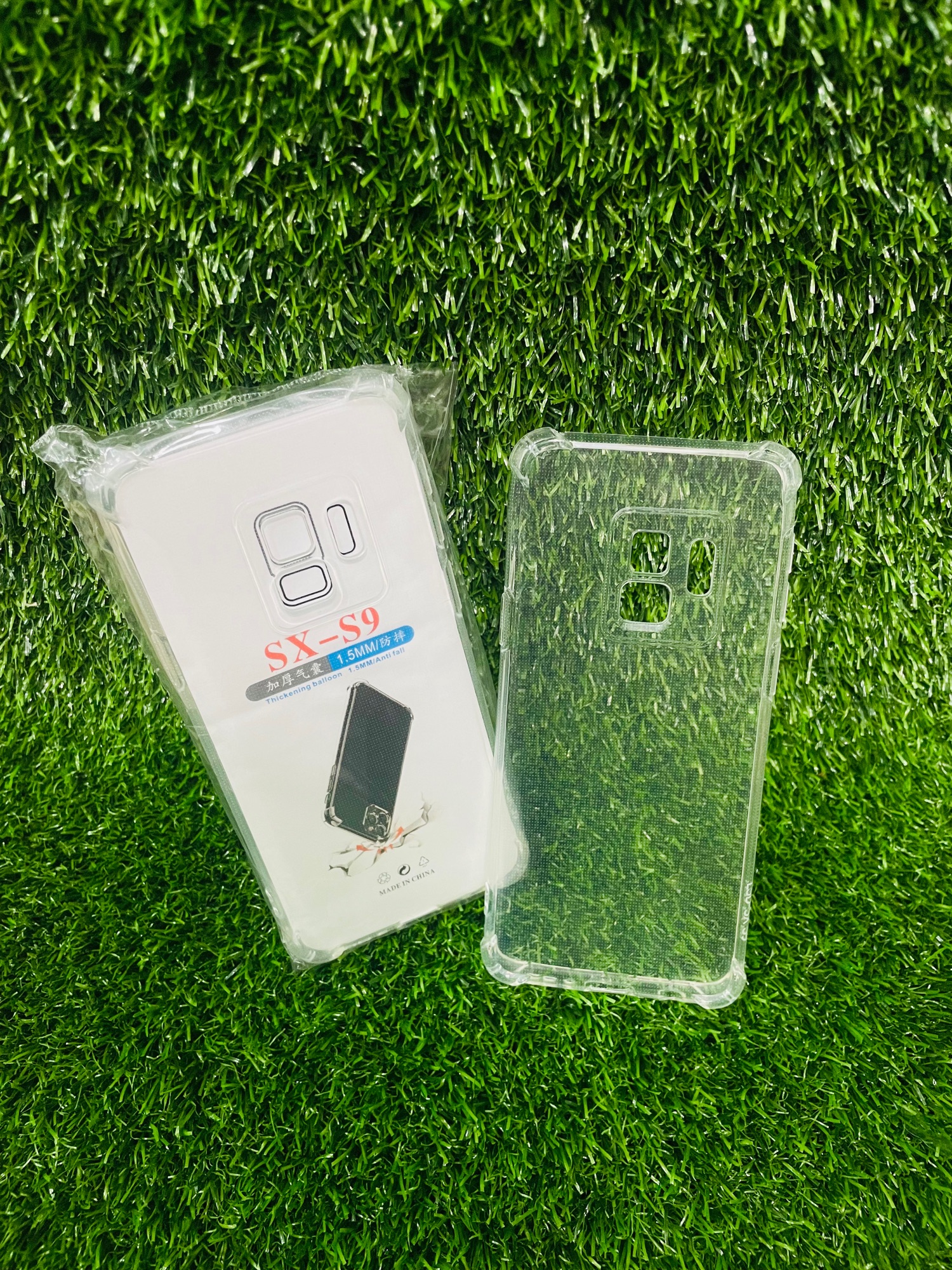 Picture of For Samsung S9 Soft Transparent Shockproof Tpu Back Case/Cover  Water Colour, With Camera Bumper protection.