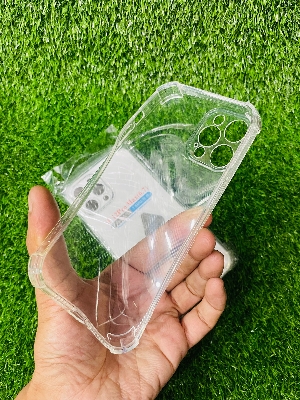 Picture of For Iphone 12 pro Max Soft Transparent Shockproof Tpu Back Case/Cover  Water Colour, With Camera Bumper protection.