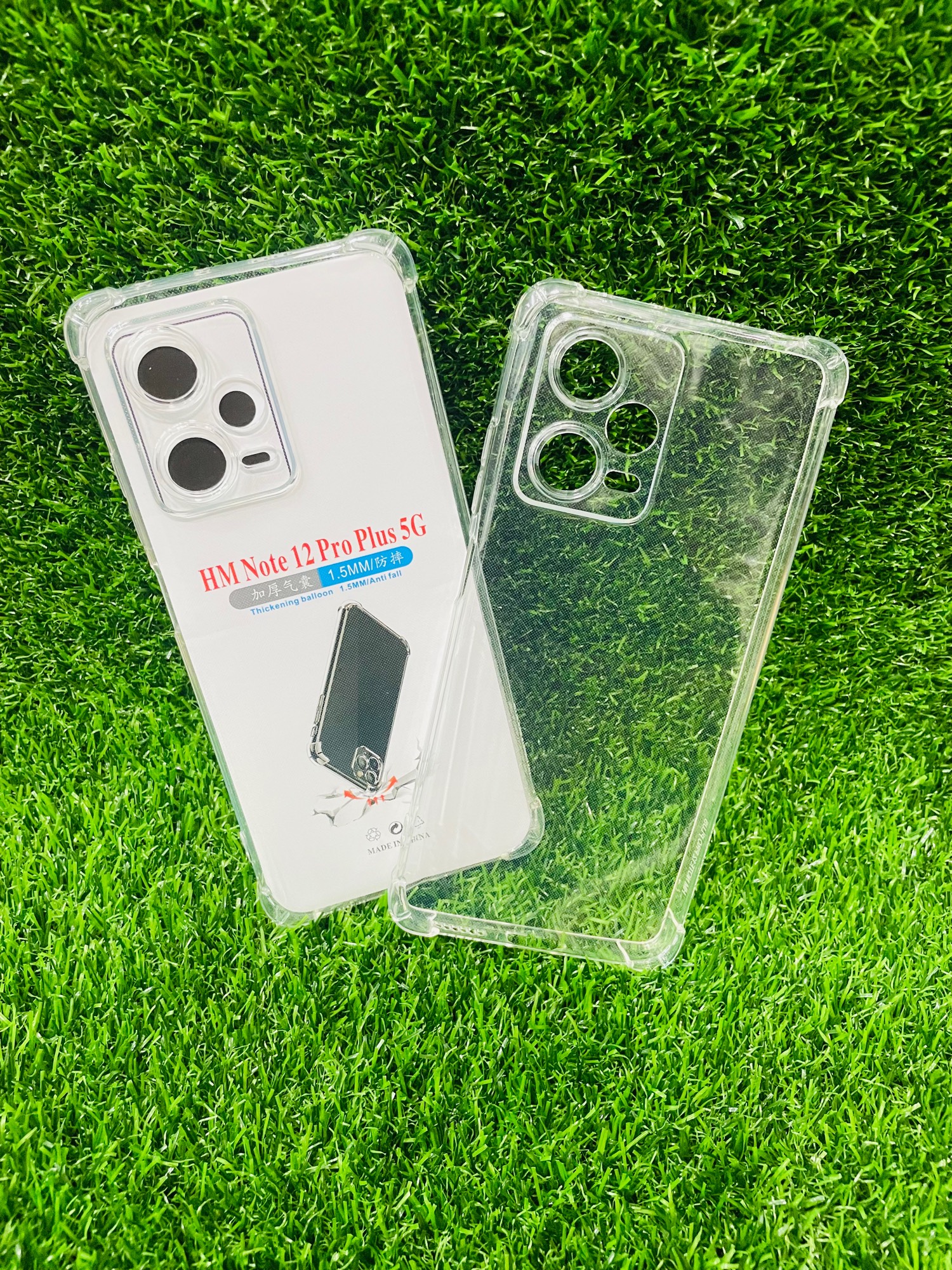 Picture of For Redmi Note 12 Pro Plus 5G Soft Transparent Shockproof Tpu Back Case/Cover  Water Colour, With Camera Bumper protection.