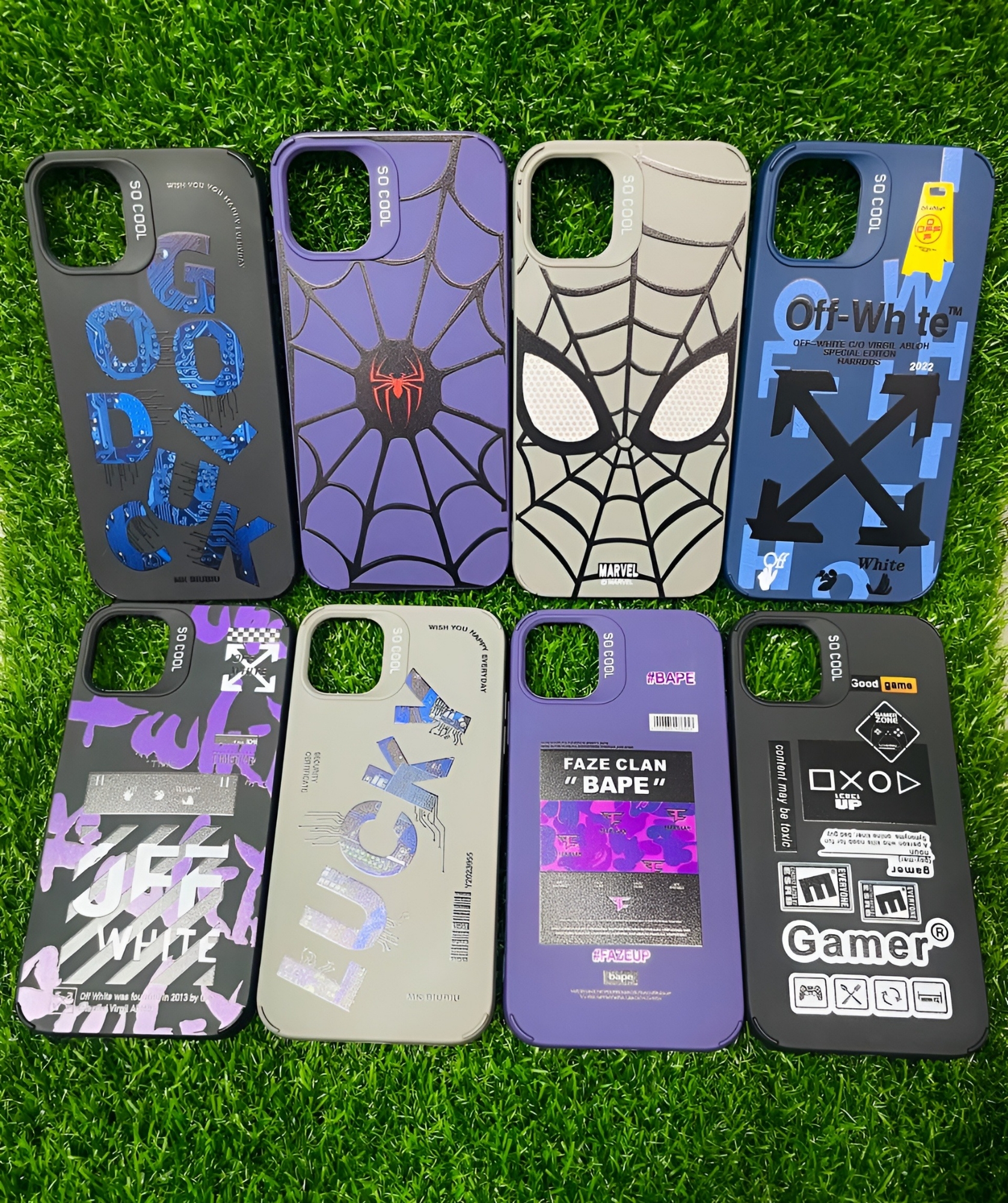 Picture of For Iphone  6G/6S, 6+, 7G/8G, 7+/8+, X/XS, 11, 12, 13. New So Cool soft Silicone Gel rubber Phone case .