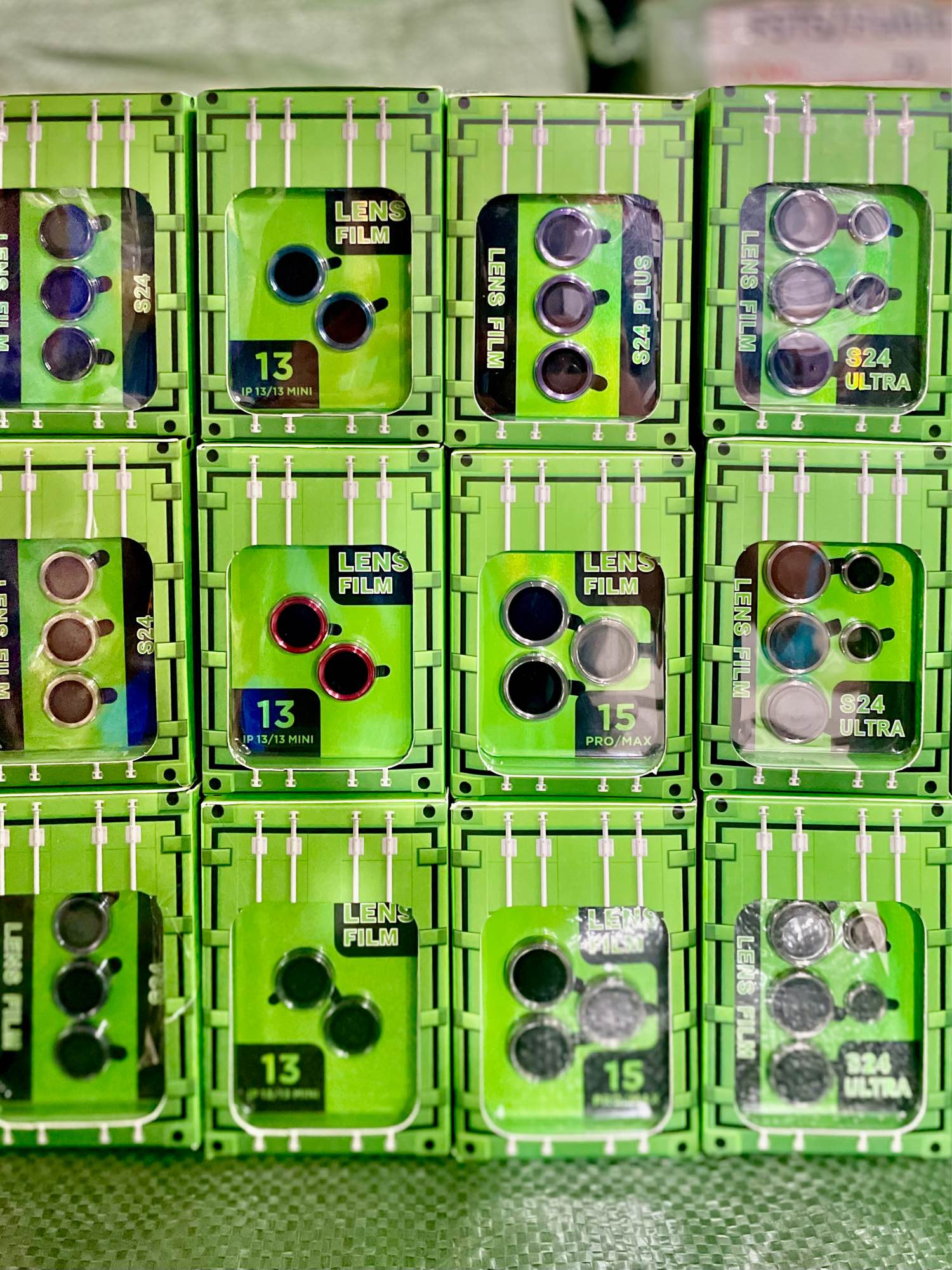 Picture of For Iphone 15/ iphone 15 pro/ iphone 15 pro max /iPhone 14/ Iphone 14 Pro/ Iphone 14 Pro Max /Iphone 13/Iphone 13 Pro/ Iphone 13 Pro Max /Iphone 12 /Iphone 12 Pro/ iphone 11, LENS FILM Coverage Premium Quality Tempered Lens Glass Camera Protector.