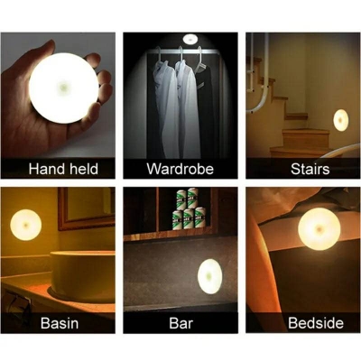 Picture of USB Sensor Night Light Chargable Automatically Recognizes the Darkness and Lights up