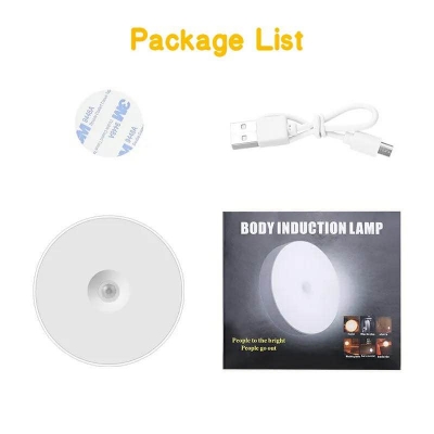Picture of USB Sensor Night Light Chargable Automatically Recognizes the Darkness and Lights up