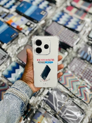 Picture of For Redmi Note 14 (5G), Soft Transparent Shockproof Tpu Back Case/Cover Water Colour, With Camera Bumper protection in Premium Quality