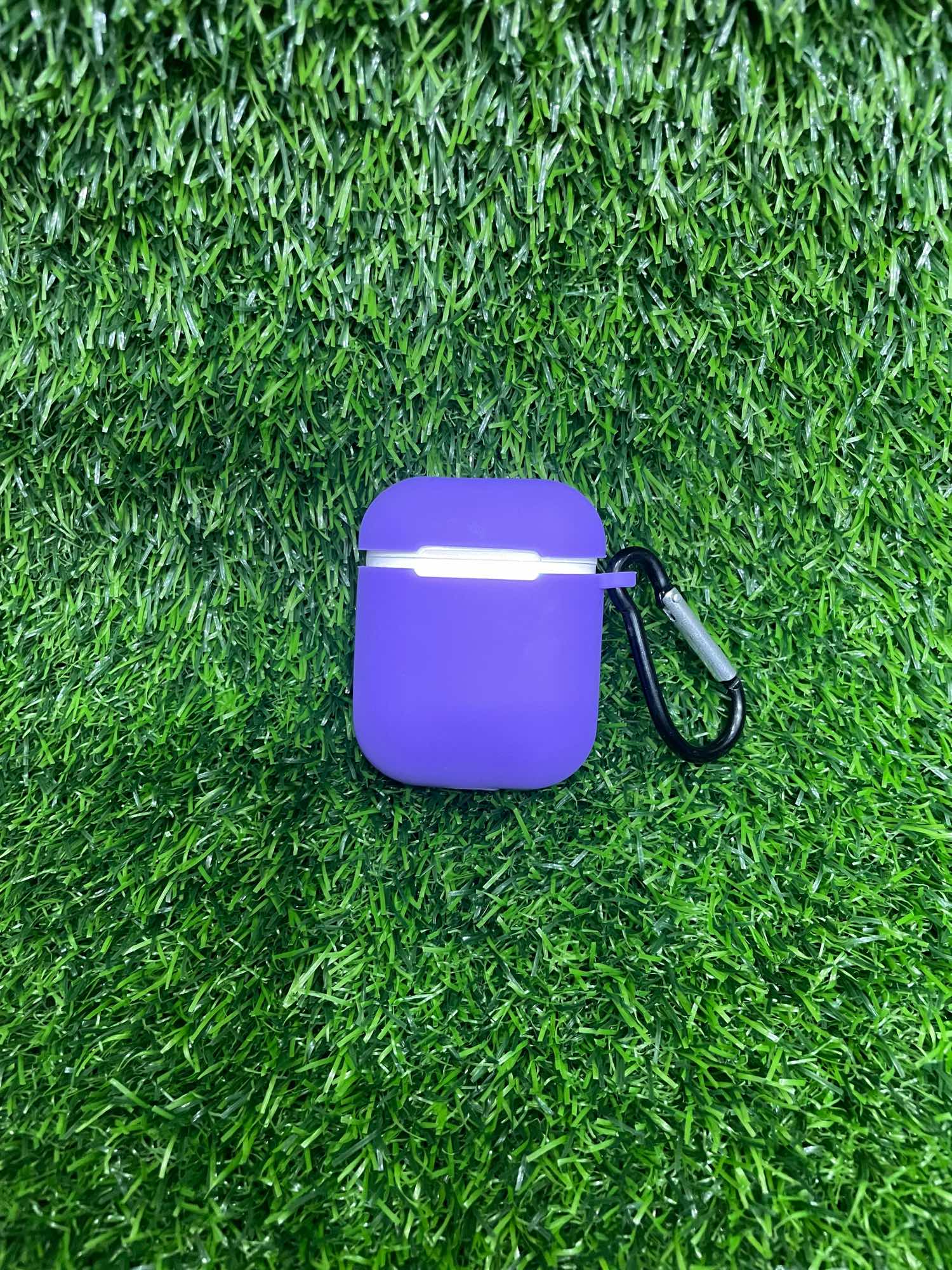 Picture of For Apple Airpods i12 Buds Air Case Silicone Wireless Bluetooth Headset Protective Cover with Hook(ONLY COVER)