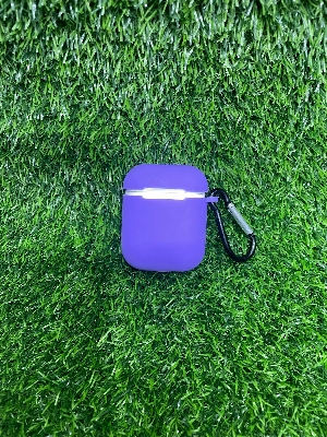 Picture of For Apple Airpods i12 Buds Air Case Silicone Wireless Bluetooth Headset Protective Cover with Hook(ONLY COVER)
