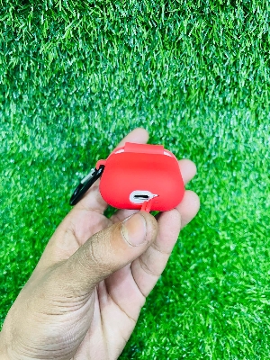 Picture of For Apple Airpods i12 Buds Air Case Silicone Wireless Bluetooth Headset Protective Cover with Hook(ONLY COVER)