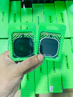Picture of For Redmi Note 14 pro+ , LENS FILM Coverage Premium Quality Tempered Lens Glass Camera Protector.