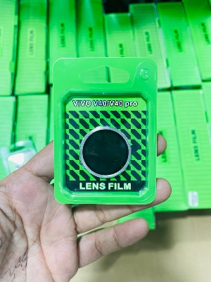 Picture of For Vivo V40/V40 Pro , LENS FILM Coverage Premium Quality Tempered Lens Glass Camera Protector.