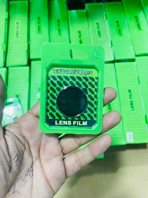 Picture of For Vivo V40/V40 Pro , LENS FILM Coverage Premium Quality Tempered Lens Glass Camera Protector.