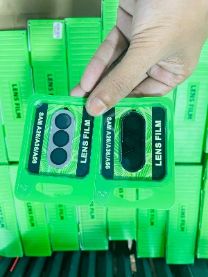 Picture of For Samsung A26/A36/A56 , LENS FILM Coverage Premium Quality Tempered Lens Glass Camera Protector.