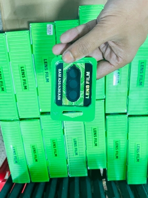 Picture of For Samsung A26/A36/A56 , LENS FILM Coverage Premium Quality Tempered Lens Glass Camera Protector.