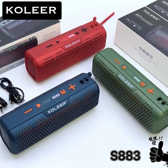 Picture of Wholesale Loud Sound Portable Bluetooth Speaker with FM Radio and LCD Display - Universal Compatibility S883 for Universal Cell Phone And Bluetooth Device