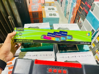 Picture of Hapilife-S01 RGB Super Soundbar,Encore Essential Bluetooth Portable Party Speaker