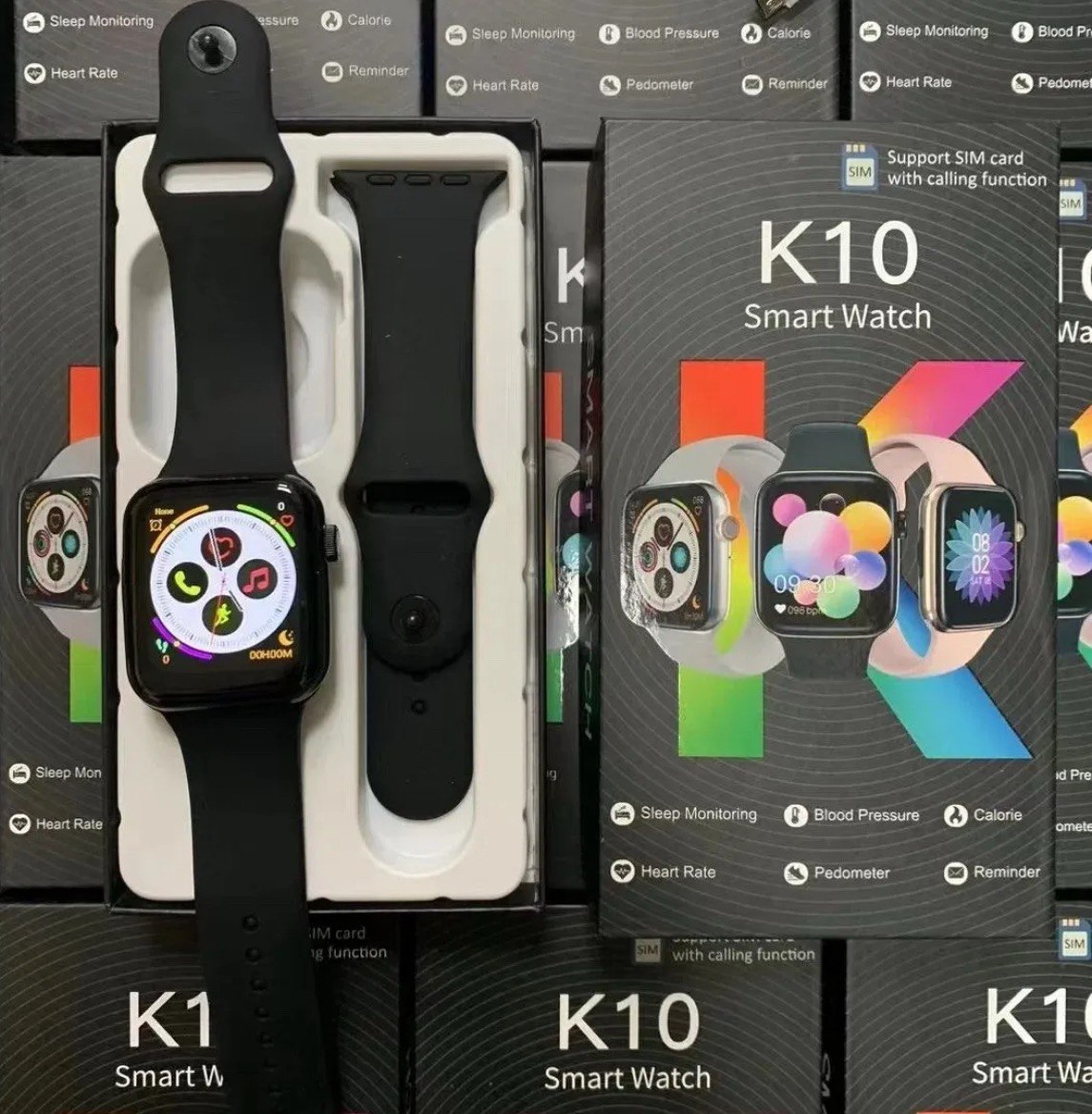 Picture of K10 Sim and Bluetooth Smart Watch Call Support Smart Watch. You can also take it for children.