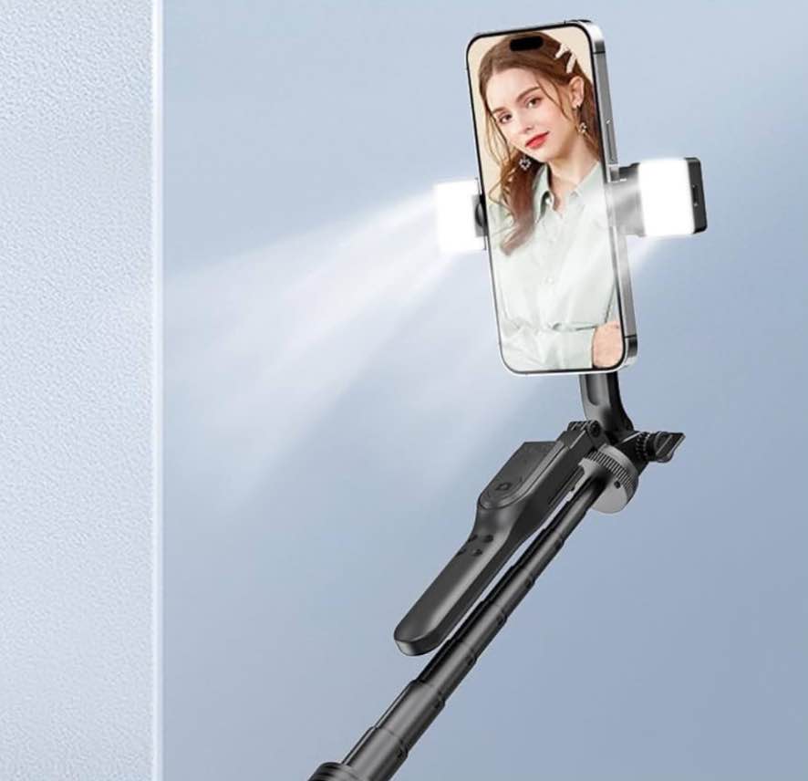Picture of K28 Wireless Selfie Stick for Live Broadcasting with Bonus Phone Holder - Extendable Monopod for Effortless Selfies, Vlogging, and Streaming - Universal Compatibility and Enhanced Features