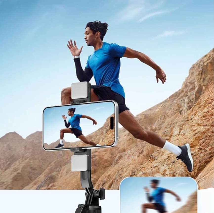Picture of K28 Wireless Selfie Stick for Live Broadcasting with Bonus Phone Holder - Extendable Monopod for Effortless Selfies, Vlogging, and Streaming - Universal Compatibility and Enhanced Features