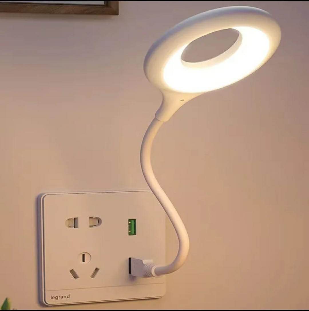 Picture of Desk Lighting with a 360° Adjustable Arm LED Lamp: Experience Smart Voice Control USB LED Desk Lamp with 3 Light Modes and 3 Infinite Brightness Levels,