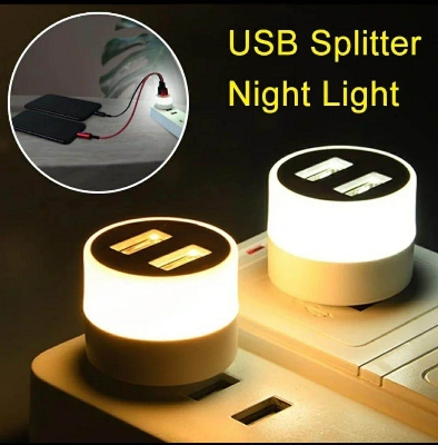 Picture of Table Lamps USB plug computer lamp usb mobile power charging small book led lamps eye protection reading light small round night light