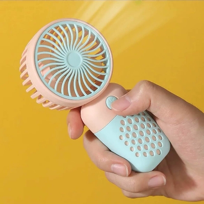 Picture of Z8 Handheld fan mini USB rechargeable small fan Portable outdoor student small electric fan